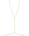 Oma The Label 18k Gold-plated Dainty Bead Body Chain In Gold