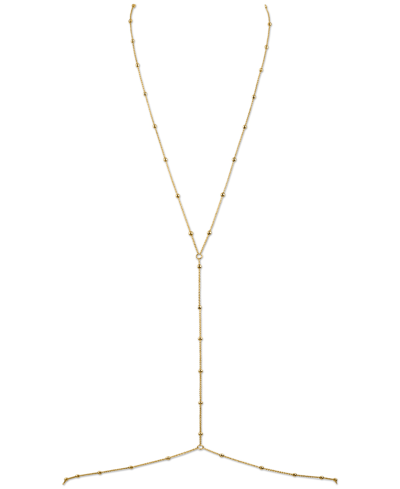 Oma The Label 18k Gold-plated Dainty Bead Body Chain