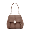 CHLOÉ PENELOPE SMALL TAUPE LEATHER BAG