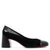 Christian Louboutin Women's Miss Duvette 55mm Suede Cut-out Pumps