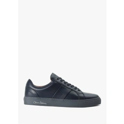 Oliver Sweeney Mens Quintos Trainers In Navy In Blue