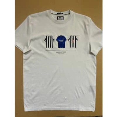 Weekend Offender Newcastle United Washing Line T Shirt In White