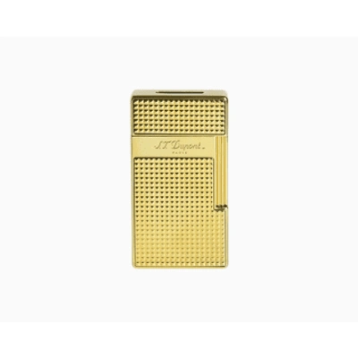St Dupont Big D Pdd Dore Lighter 025009 In Yellow