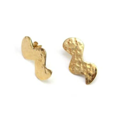 Aarven 'kilifi' Stud Earrings In Gold