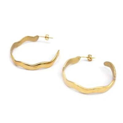 Aarven 'kilifi' Large Hoop Earrings In Gold