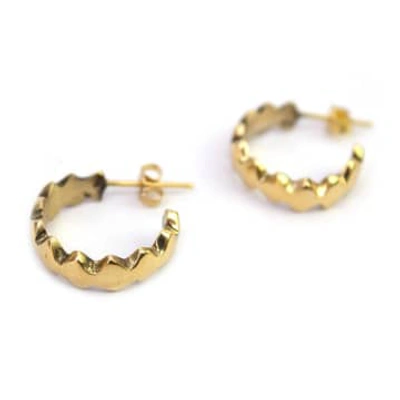 Aarven 'sprite' Small Hoop Earrings In Gold