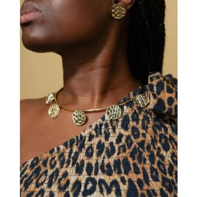 Aarven 'tsavo' Choker Necklace In Gold