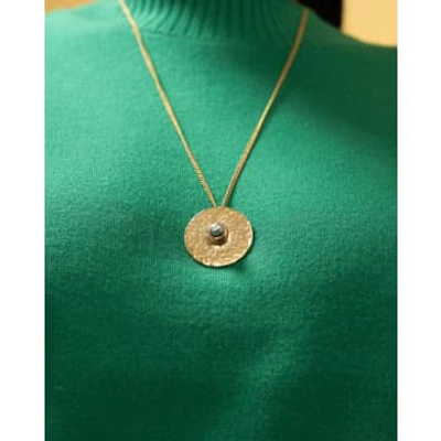 Aarven 'mombasa' Pendant Necklace In Gold