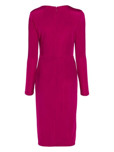 Ralph Lauren Lauren  Dresses In Fuchsia