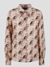 Etro Paisley Print Silk Shirt