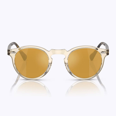 Oliver Peoples Sunglasses In Beige