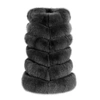 Wanan Touch Roxanne Dark Grey Fox Fur Vest