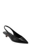 Marc Fisher Ltd Posey Pointed Toe Slingback Pump In Black