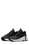 Nike Free Metcon 5 Rubber-trimmed Mesh Sneakers In Black