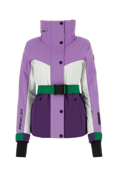 Miu Miu Moncler Grenoble  Hainet Jacket Wintercoat In Purple