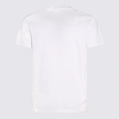 DSQUARED2 DSQUARED2 WHITE COTTON ICON T-SHIRT