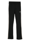 Palm Angels Track Belt Pants In Black