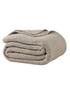 Sunday Citizen Snug Ribbed Bed Blanket In Taupe