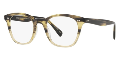 Pre-owned Oliver Peoples Men's Ov5464u 1703 49 Fashion 49mm Canarywood Gradient Opticals