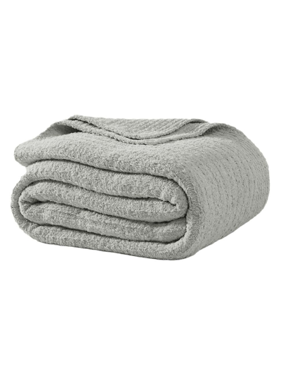 Sunday Citizen Snug Ribbed Bed Blanket In Cloud Grey