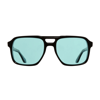 Cutler And Gross 1394 Aviator-style Acetate Sunglasses In Nero
