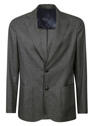 Barba Napoli Easy Deconstruected Jacket In Grey