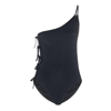 RICK OWENS TACO SIDE TIE FASTENED SWIMSUIT