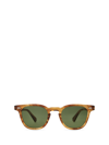 Mr Leight Dean S Marbled Rye-white Gold Sunglasses In Marbled Rye-white Gold