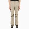 Givenchy Stone Tailored Trousers With Wear