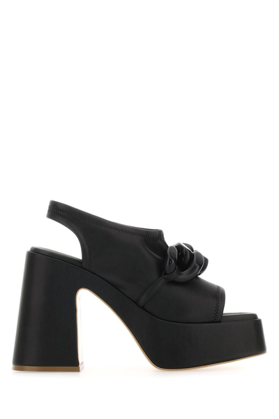 Stella Mccartney Black Alter Mat Skyla Sandals