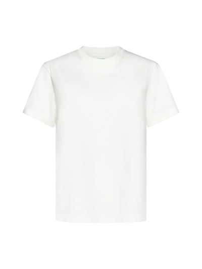 Bottega Veneta Short-sleeved Crewneck T-shirt In White