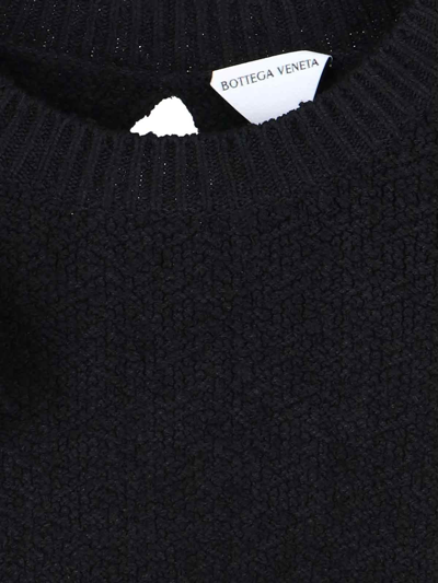 Bottega Veneta Back Cut-out Sweater In Black