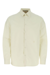 GUCCI IVORY POPLIN SHIRT