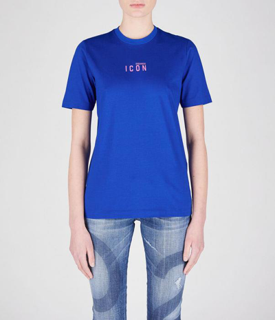 Dsquared2 T-shirts In Electric Blue