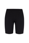 Dsquared2 Elastic Waistband Ribbed Cropped Leggings