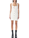 Dsquared2 Simona Halterneck Denim Mini Dress