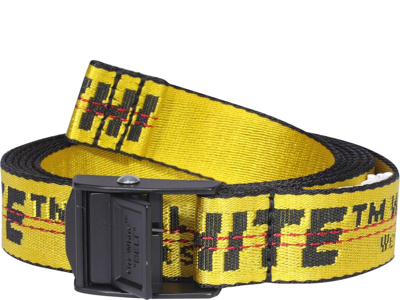 Off-white Industrial Mini Belt In Yellow