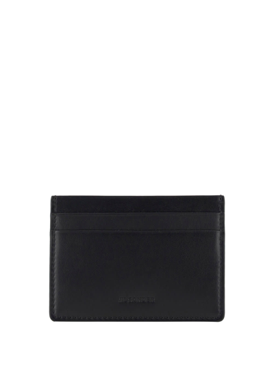 Jil Sander Card Holder In Black