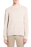 Theory Men's Mauno Cotton Melange Crewneck Sweater In Pumice Multi