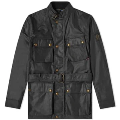 Belstaff Trialmaster Jacket Waxed Cotton Black