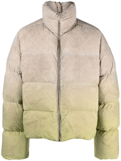 Moncler Genius Cyclopic Ombré Puffer Jacket In Neutrals
