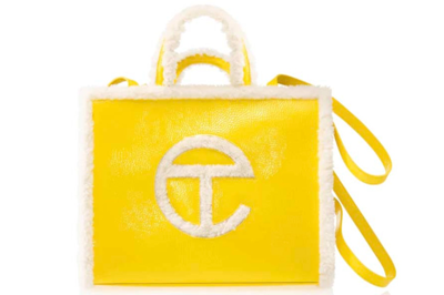 Pre-owned Telfar X Ugg Shopping Bag Medium Crinkle - Taxi