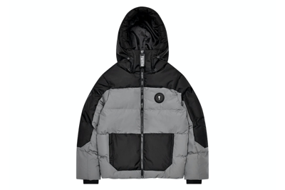 Pre-owned Trapstar Decoded Puffer Jacket (fw23) Black/grey