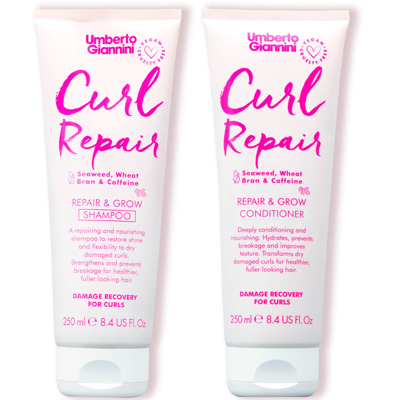 Umberto Giannini Curl Repair Shampoo And Conditioner Duo