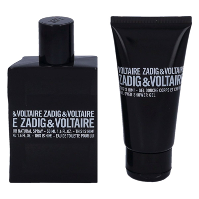 Zadig & Voltaire This Is Him 2 Piece Gift Set In Black