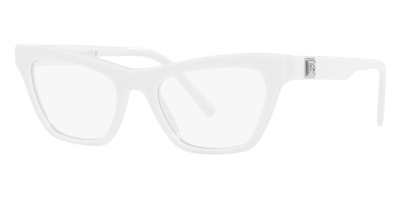 Dolce & Gabbana Cat-eye Frame Optical Glasses In N/a