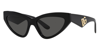 Dolce & Gabbana Dg4439 Cat Eye-frame Acetate Sunglasses In Black / Dark / Grey