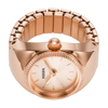 FOSSIL FOSSIL ROSE GOLD-TONE QUARTZ LADIES WATCH RING ES5247