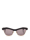 BOTTEGA VENETA HALF-RIM SUNGLASSES