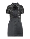 Elisabetta Franchi Woman Mini Dress Black Size 4 Polyamide, Viscose, Polyester